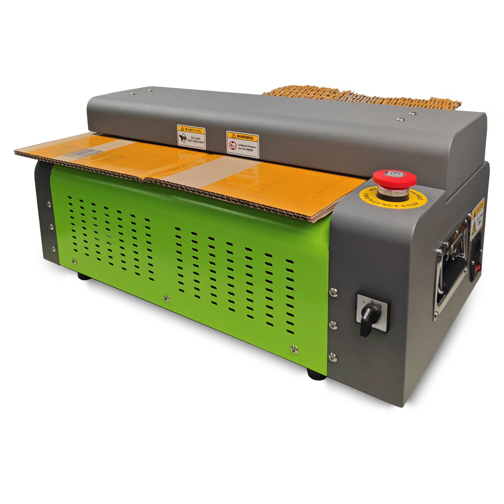 cardboard shredder, shredder machine, honeycomb shredder, packing material maker, waste convert to packing material